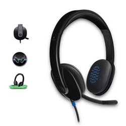 אוזניות Logitech H540